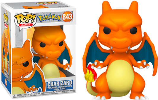 CHARIZARD FUNKO POP! VINYL GAMES POKEMON #843