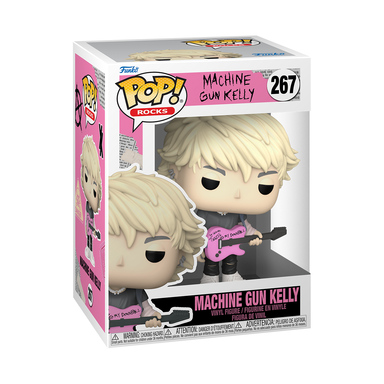 MACHINE GUN KELLY FUNKO POP! ROCKS TICKETS TO MY DOWNFALL MGK #255