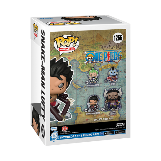 SNAKE-MAN LUFFY FUNKO POP ANIMATION ONE PIECE S6 ANIME #1266
