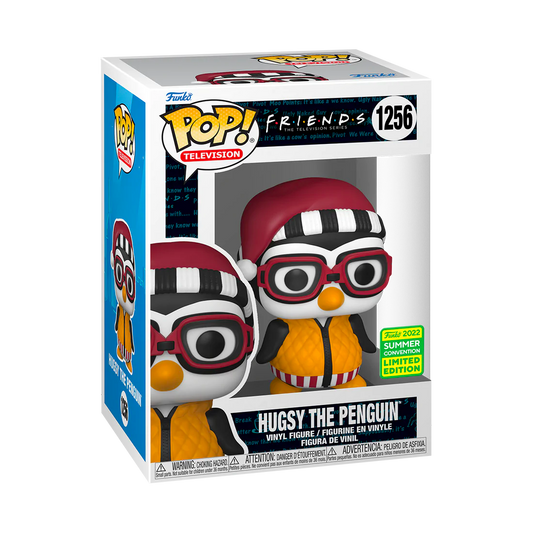 HUGSY THE PENGUIN FUNKO POP SAN DIEGO SDCC 2022 CONVENTION EXCLUSIVE FRIENDS #1256