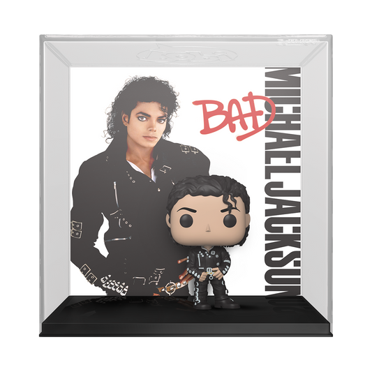 MICHAEL JACKSON BAD FUNKO POP VINYL ALBUM COVER ROCKS #56
