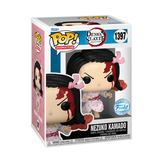 NEZUKO KAMADO LEAPING EXCLUSIVE FUNKO POP ANIMATION DEMON SLAYER ANIME #1397 PRE ORDER