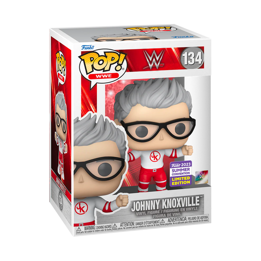 JOHNNY KNOXVILLE SDCC 2023 CONVENTION EXCLUSIVE FUNKO POP WWE WRESTLING #134 PRE ORDER