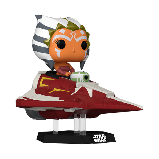 AHSOKA TANO DELTA 7 JEDI STARFIGHTER EXCLUSIVE FUNKO POP STAR WARS 638 PRE ORDER