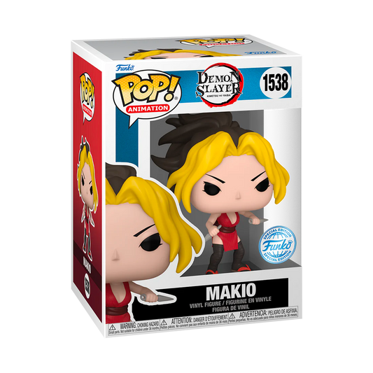 MAKIO EXCLUSIVE FUNKO POP ANIMATION DEMON SLAYER #1538 PRE ORDER