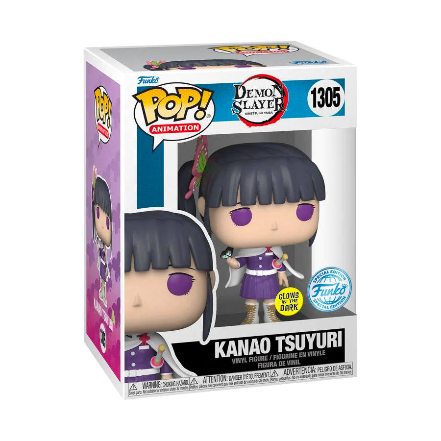 KANAO TSUYURI GLOW EXCLUSIVE FUNKO POP ANIMATION DEMON SLAYER #1305 PRE ORDER