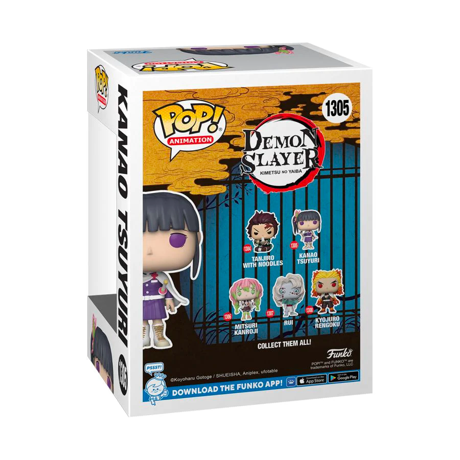 KANAO TSUYURI GLOW EXCLUSIVE FUNKO POP ANIMATION DEMON SLAYER #1305 PRE ORDER