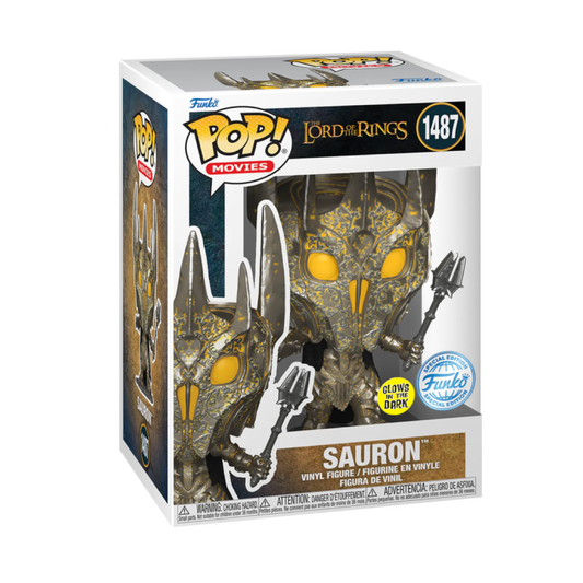 SAURON GLOW EXCLUSIVE FUNKO POP LORD OF THE RINGS LOTR #1487
