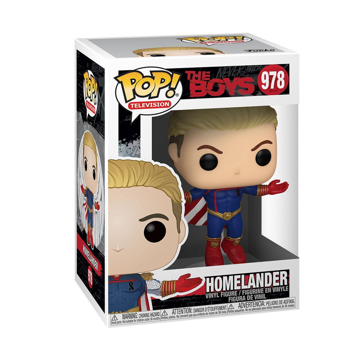 HOMELANDER FUNKO POP TV THE BOYS #978