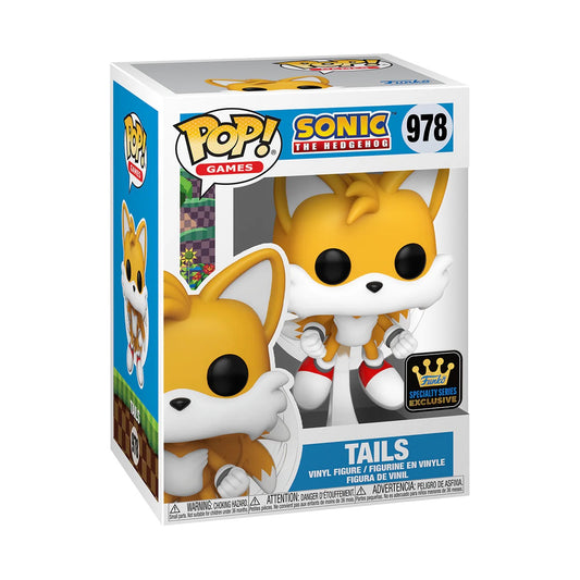 TAILS FLYING SPECIALTY SERIES EXCLUSIVE FUNKO POP GAMES SONIC THE HEDGEHOG #978