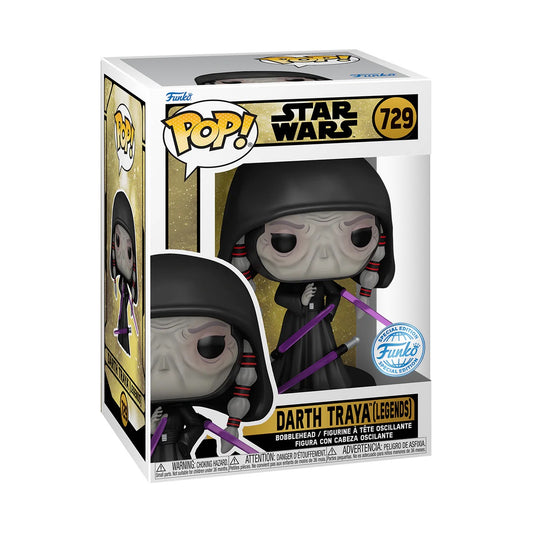 DARTH TRAYA EXCLUSIVE FUNKO STAR WARS GAMING GREATS #729 PRE ORDER
