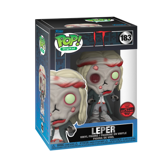 LEPER EXCLUSIVE LIMITED EDITION 1800 PIECES FUNKO POP LEGENDARY NFT PHYSICAL REDEEMABLE IT #183 PRE ORDER Q2/Q3 2024