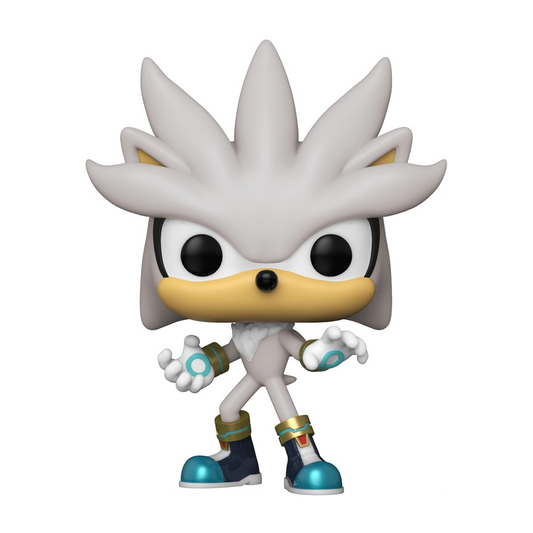 SILVER FUNKO POP GAMES SONIC THE HEDGEHOG SEGA #633