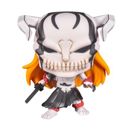 FULLY-HOLLOWFIED ICHIGO EXCLUSIVE FUNKO POP ANIMATION BLEACH ANIME #1104