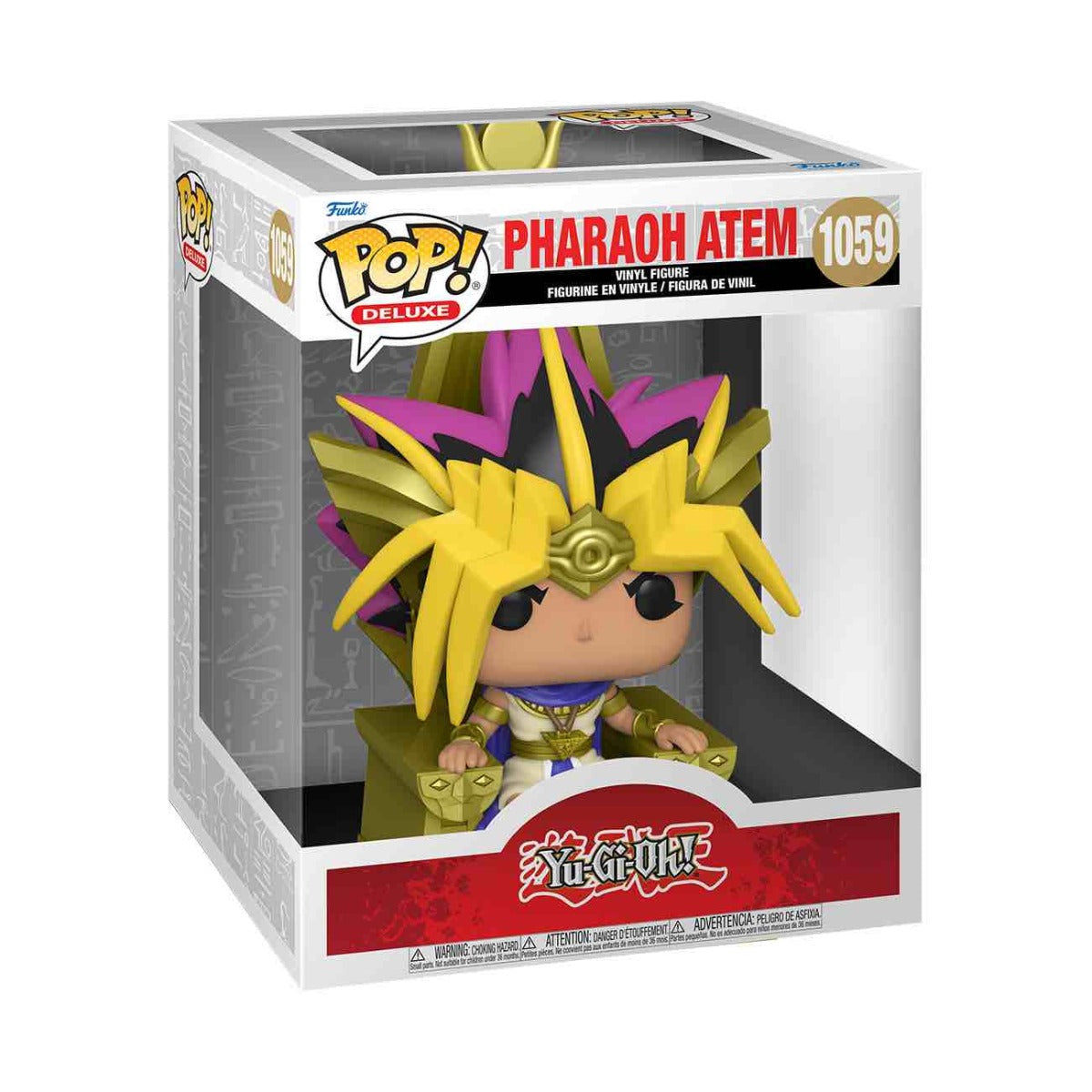 PHARAOH ATEM ON THRONE 6" FUNKO POP ANIMATION ANIME YU-GI-OH! #1059