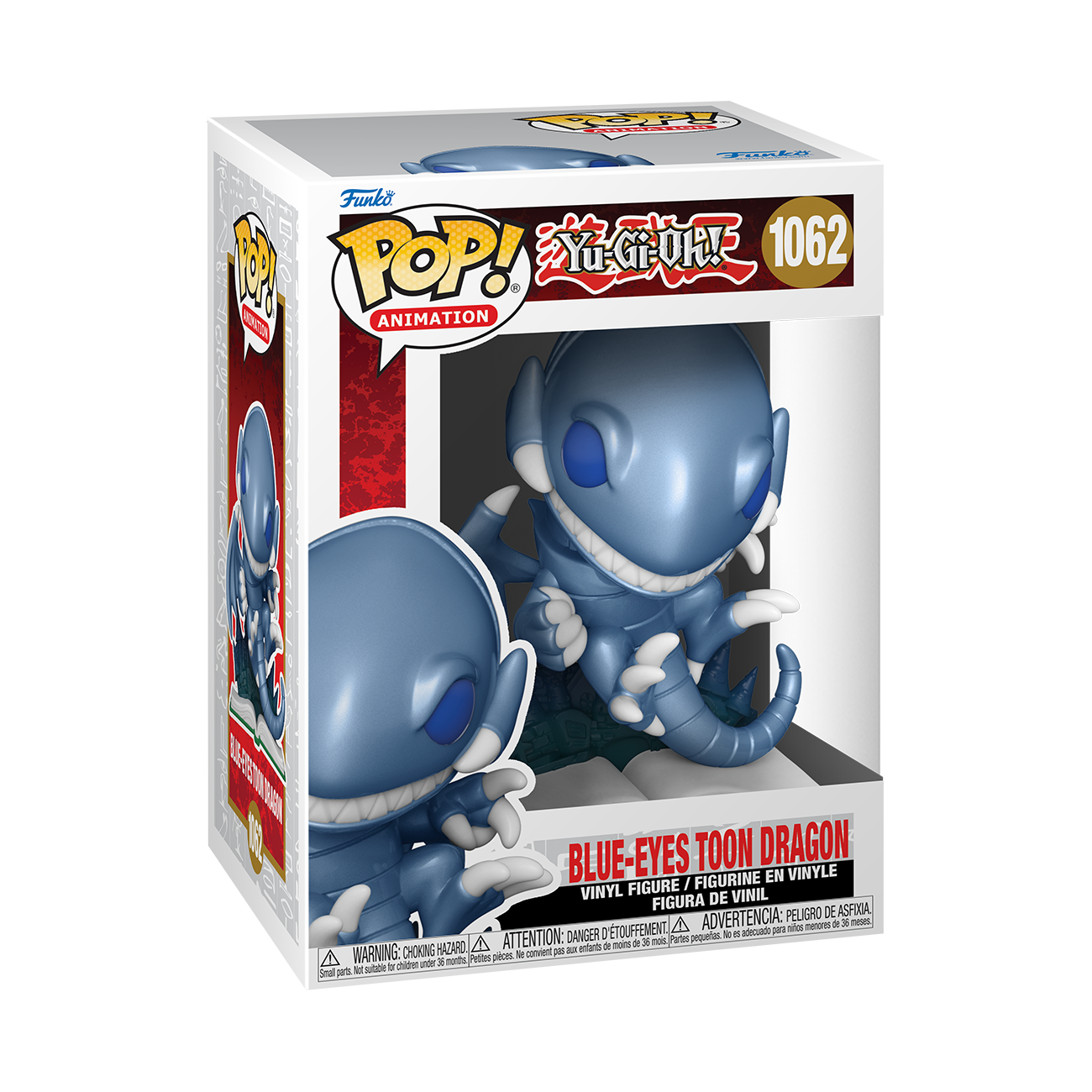BLUE-EYES TOON DRAGON METALLIC FUNKO POP ANIME YU-GI-OH #1062</p><BR>In Stock<BR>In Stock Safety Information<br>Warning: Not suitable for children under 3 years. Small Parts.