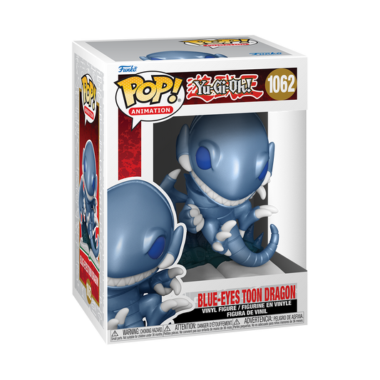 BLUE-EYES TOON DRAGON METALLIC FUNKO POP ANIME YU-GI-OH #1062</p><BR>In Stock<BR>In Stock Safety Information<br>Warning: Not suitable for children under 3 years. Small Parts.