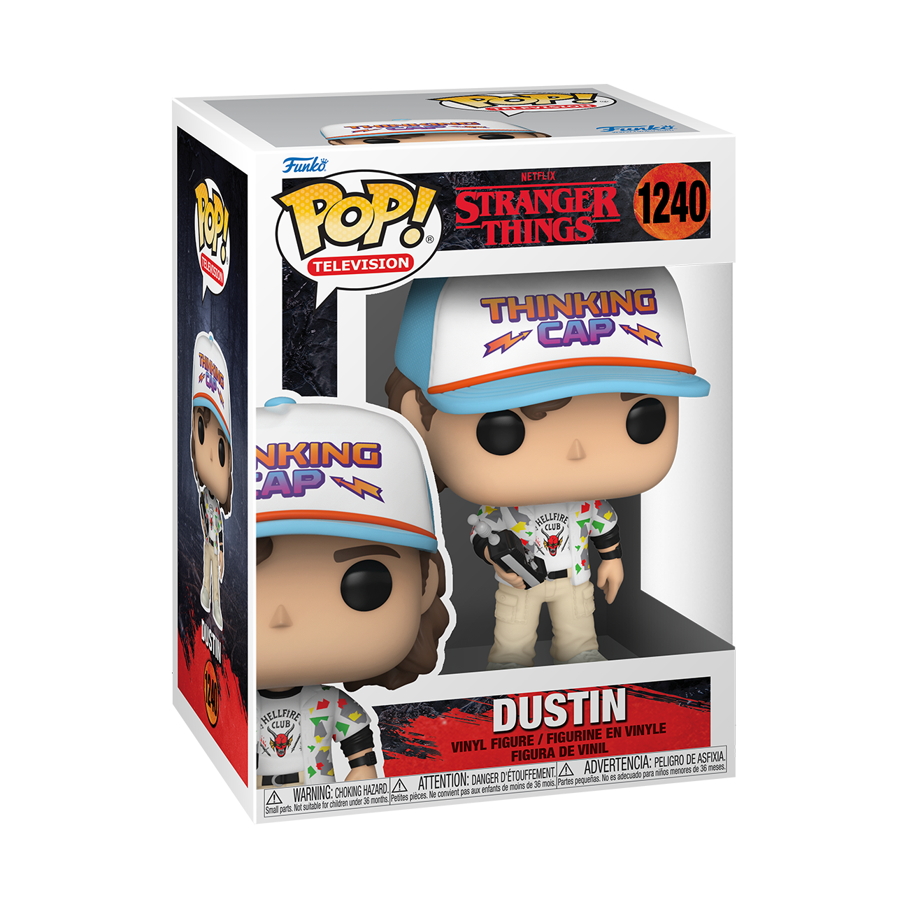 DUSTIN STRANGER THINGS S4 #1240 FUNKO POP! VINYL PRE ORDER