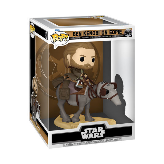 BEN KENOBI ON EOPIE FUNKO POP DELUXE STAR WARS OBI-WAN #549 PRE ORDER
