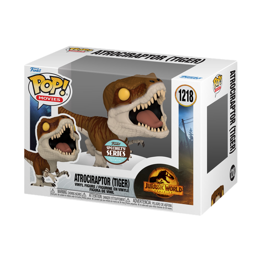 ATROCIRAPTOR TIGER SPECIALTY SERIES FUNKO POP! JURASSIC WORLD 3 DOMINION #1218