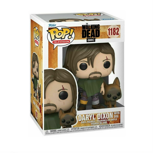 DARYL WITH DOG FUNKO POP WALKING DEAD TWD AMC NORMAN REEDUS #1182</p><BR>In Stock<BR>In Stock Safety Information<br>Warning: Not suitable for children under 3 years. Small Parts.