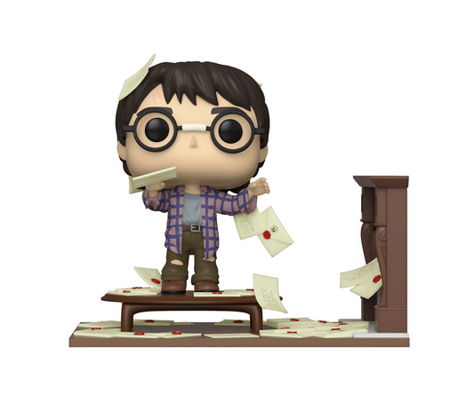 HARRY POTTER WITH HOGWARTS LETTERS DELUXE FUNKO SHOP EXCLUSIVE POP! #136 POP! VINYL