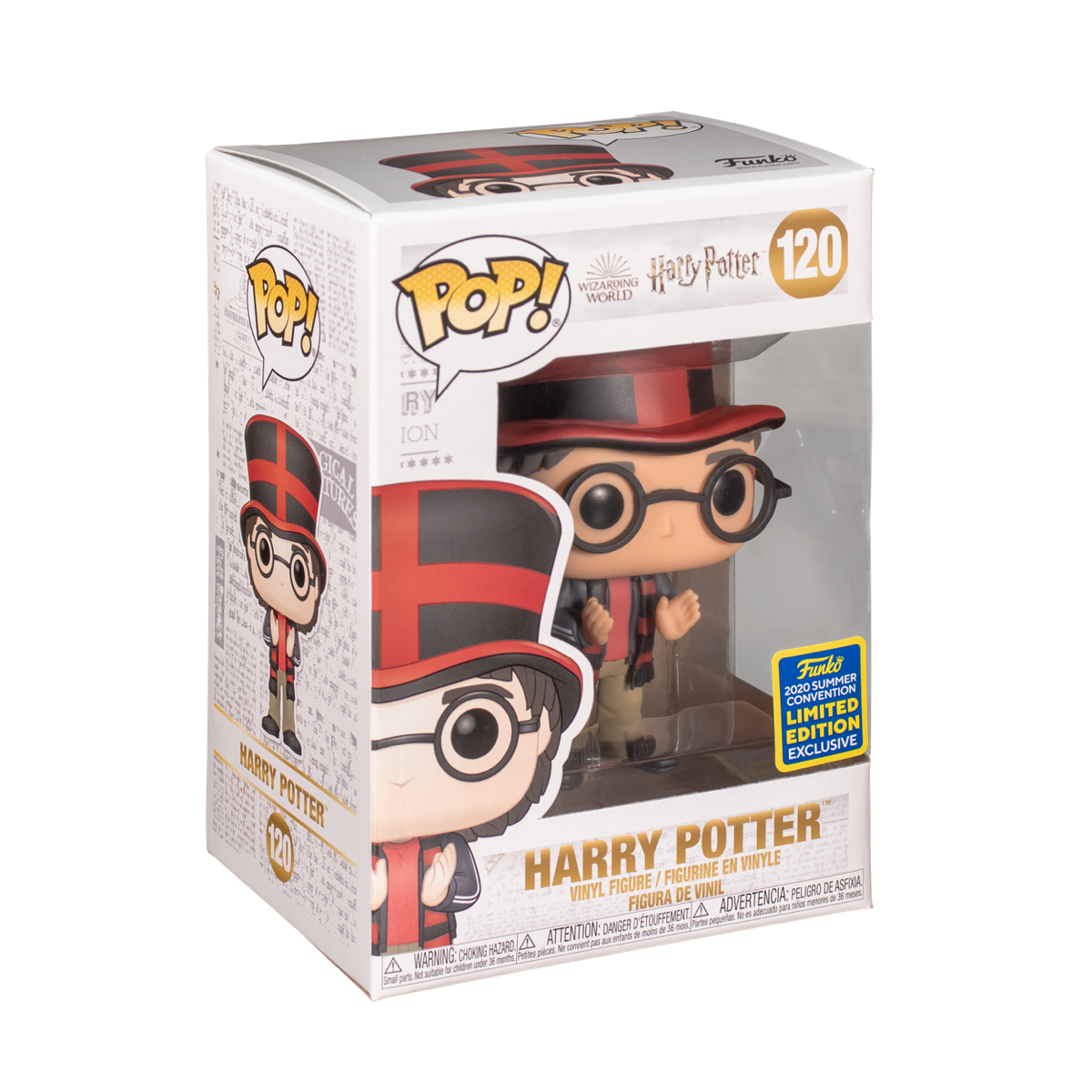 HARRY POTTER SDCC 2020 QUIDDITCH WORLD CUP CONVENTION EXCLUSIVE #120 FUNKO POP! VINYL