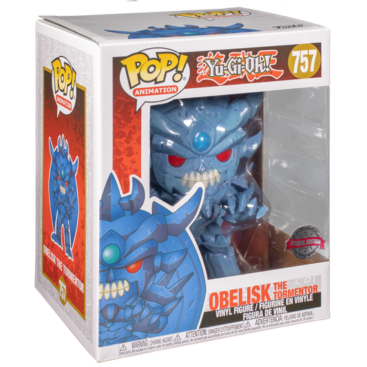OBELISK THE TORMENTOR 6" EXCLUSIVE FUNKO POP ANIMATION ANIME YU-GI-OH! 757