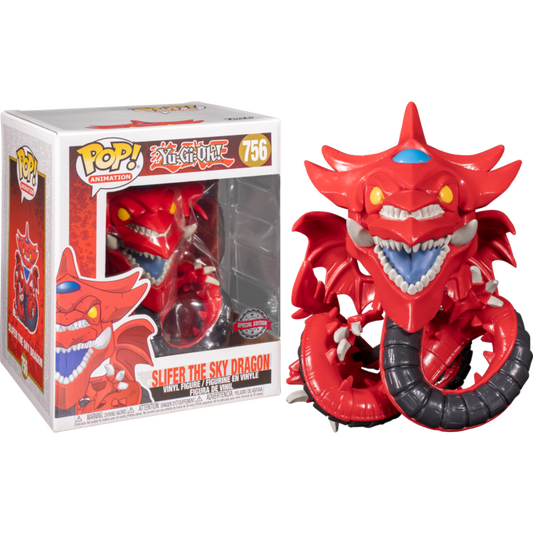 SLIFER THE SKY DRAGON 6" EXCLUSIVE FUNKO POP YU-GI-OH! #756