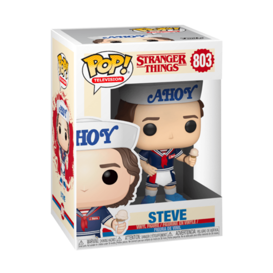 STEVE HARRINGTON, SCOOPS AHOY, FUNKO POP, POP! VINYL, STRANGER THINGS, JOE KEERY, 803