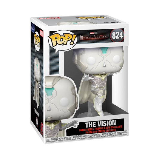 THE VISION FINALE FUNKO POP MARVEL WANDAVISION PAUL BETTANY #824</p><BR>In Stock<BR>In Stock Safety Information<br>Warning: Not suitable for children under 3 years. Small Parts.