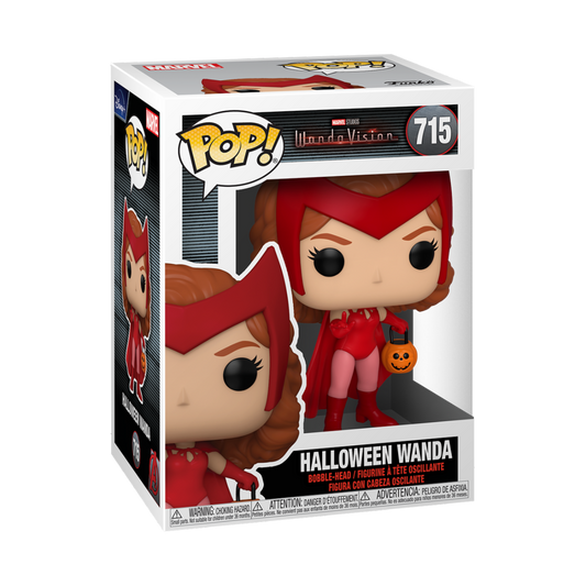 HALLOWEEN WANDA FUNKO POP MARVEL WANDAVISION ELIZABETH OLSEN #715</p><BR>In Stock<BR>In Stock Safety Information<br>Warning: Not suitable for children under 3 years. Small Parts.