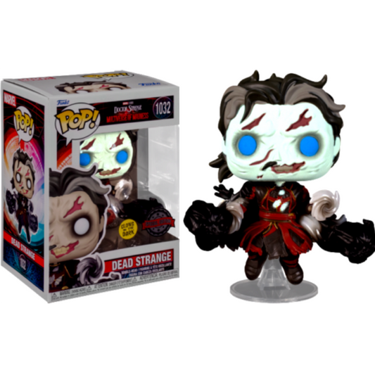 DEAD STRANGE GLOW EXCLUSIVE FUNKO POP MARVEL DOCTOR STRANGE IN THE MULTIVERSE OF MADNESS PRE ORDER
