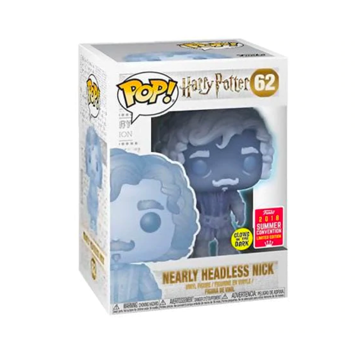 Funko pop nearly headless fashion nick glow in the dark