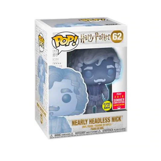 NEARLY HEADLESS NICK GLOW SDCC 2018 CONVENTION EXCLUSIVE FUNKO POP! VINYL #62