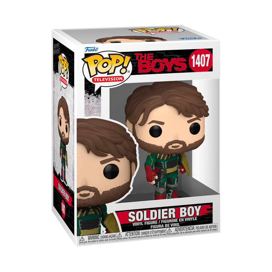 FUNKO SOLDIER BOY, POP TV, THE BOYS, JENSEN ACKLES, #1407, PRE ORDER ...