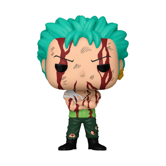 RORONOA ZORO BLOODY EXCLUSIVE 'NOTHING HAPPENED' FUNKO POP ANIMATION ONE PIECE #1496 PRE ORDER