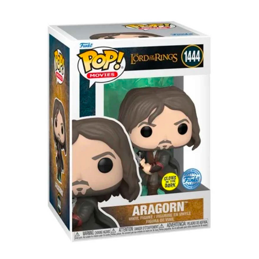 ARAGORN GLOW EXCLUSIVE FUNKO POP LORD OF THE RINGS HOBBIT #531