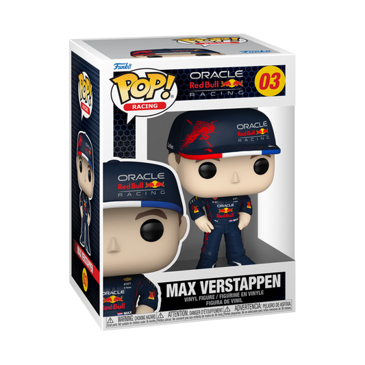 MAX VERSTAPPEN FUNKO POP RACING FORMULA ONE F1 ORACLE RED BULL #03