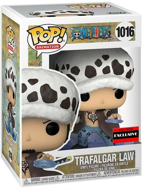 TRAFALGAR LAW EXCLUSIVE FUNKO POP ANIMATION ONE PIECE ANIME #1016