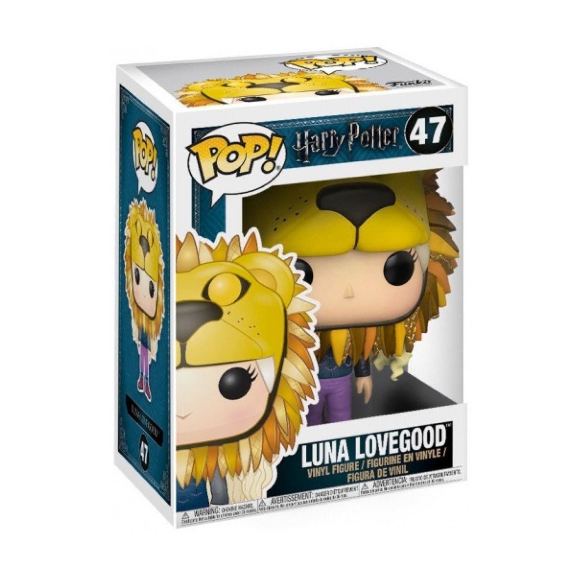 LUNA LOVEGOOD LION MANE FUNKO POP! VINYL HARRY POTTER #47