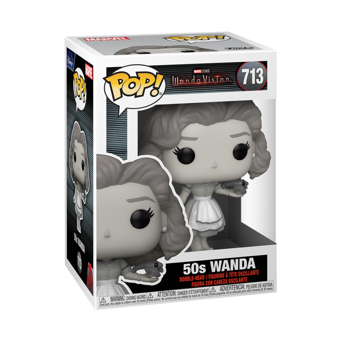  50'S WANDA FUNKO POP MARVEL WANDAVISION ELIZABETH OLSEN #713</p> In Stock</p><BR>In Stock<BR>In Stock Safety Information<br>Warning: Not suitable for children under 3 years. Small Parts. 