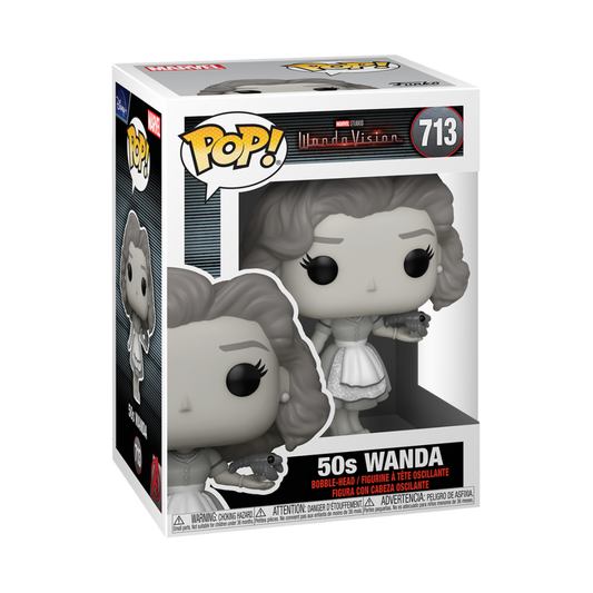  50'S WANDA FUNKO POP MARVEL WANDAVISION ELIZABETH OLSEN #713</p> In Stock</p><BR>In Stock<BR>In Stock Safety Information<br>Warning: Not suitable for children under 3 years. Small Parts. 