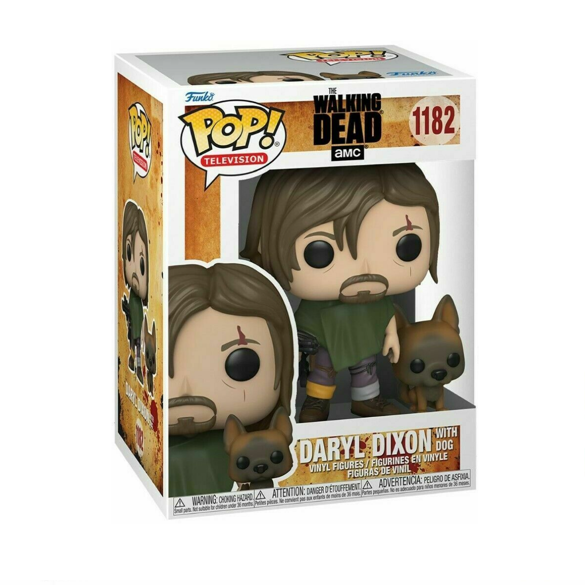  DARYL WITH DOG FUNKO POP WALKING DEAD TWD AMC NORMAN REEDUS #1182</p><BR>In Stock<BR>In Stock Safety Information<br>Warning: Not suitable for children under 3 years. Small Parts. 
