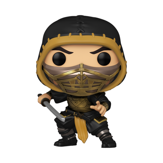 SCORPION FUNKO POP MOVIES MORTAL KOMBAT #1055 FUNKO POP! VINYL