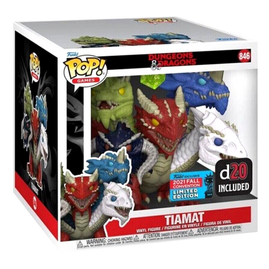 FUNKO TIAMAT NYCC 2021 CONVENTION EXCLUSIVE POP VINYL DUNGEONS & DRAGONS #846