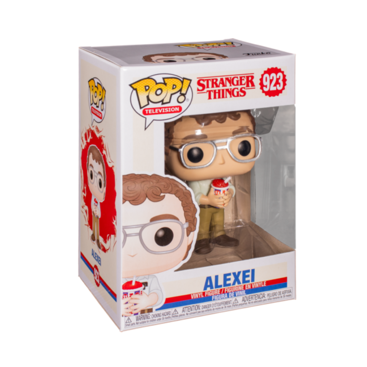 Alexei In Stranger Things ALEXEI FUNKO POP TV NETFLIX STRANGER THINGS S3 ALEC UTGOFF #923 PRE ...