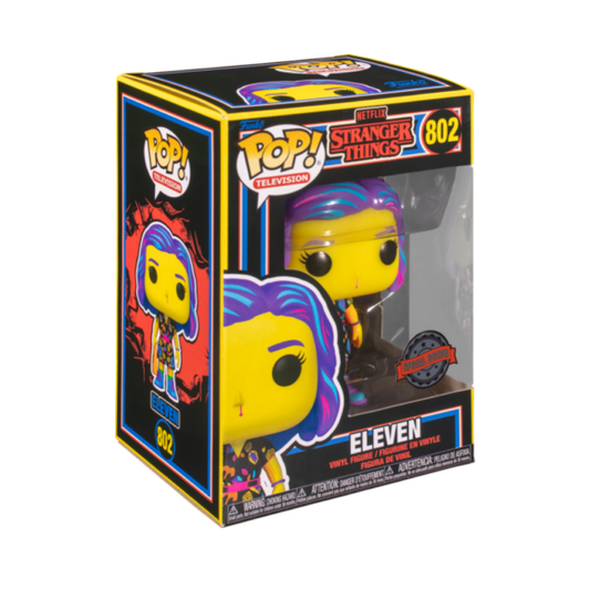 ELEVEN MALL OUTFIT BLACKLIGHT EXCLUSIVE FUNKO POP STRANGER THINGS #802 PRE ORDER